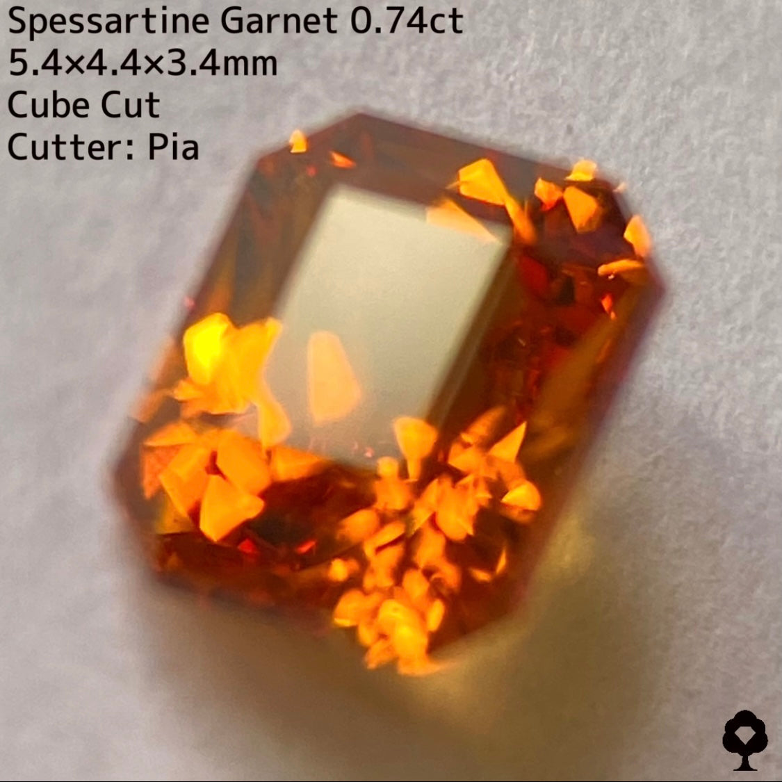 【お客さま専用】スペサタイトガーネット0.74ct★色変カメレオン猛者プライス