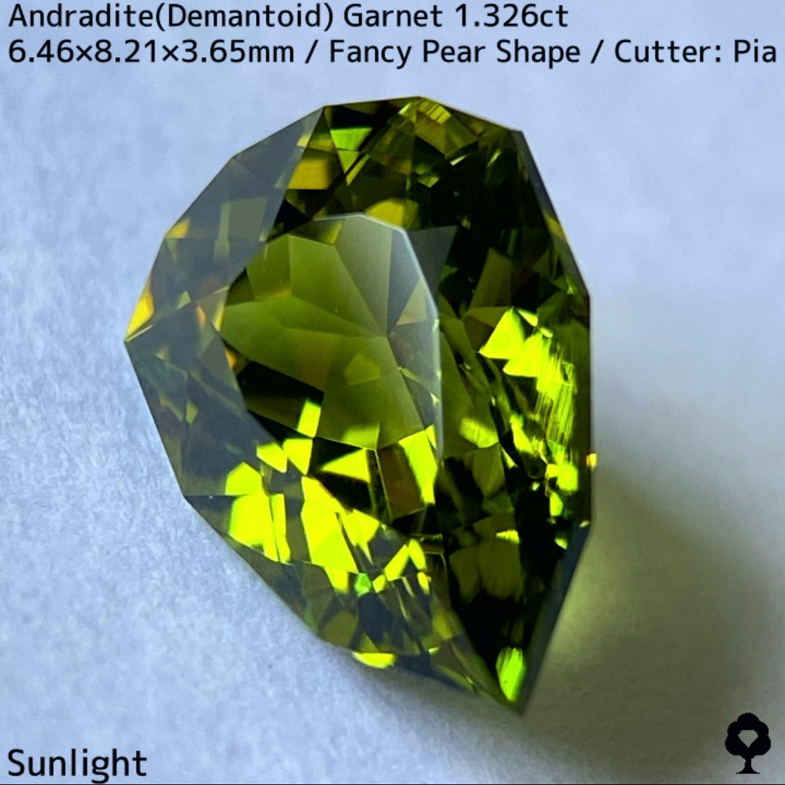 アンドラダイト(デマントイド)ガーネット1.326ct