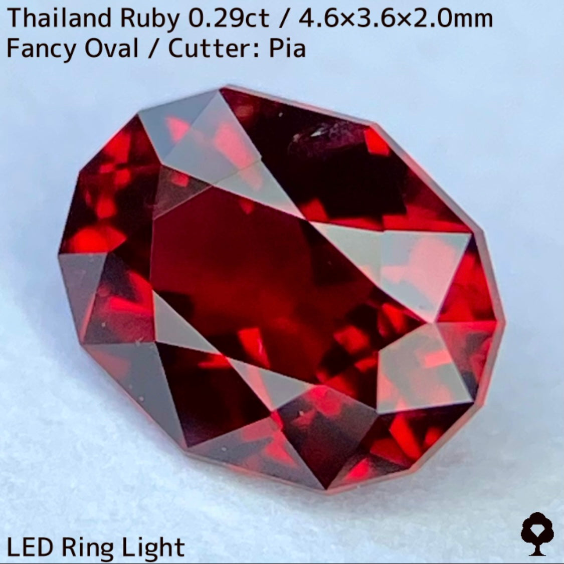 【お客さま専用】タイ産ルビー0.29ct