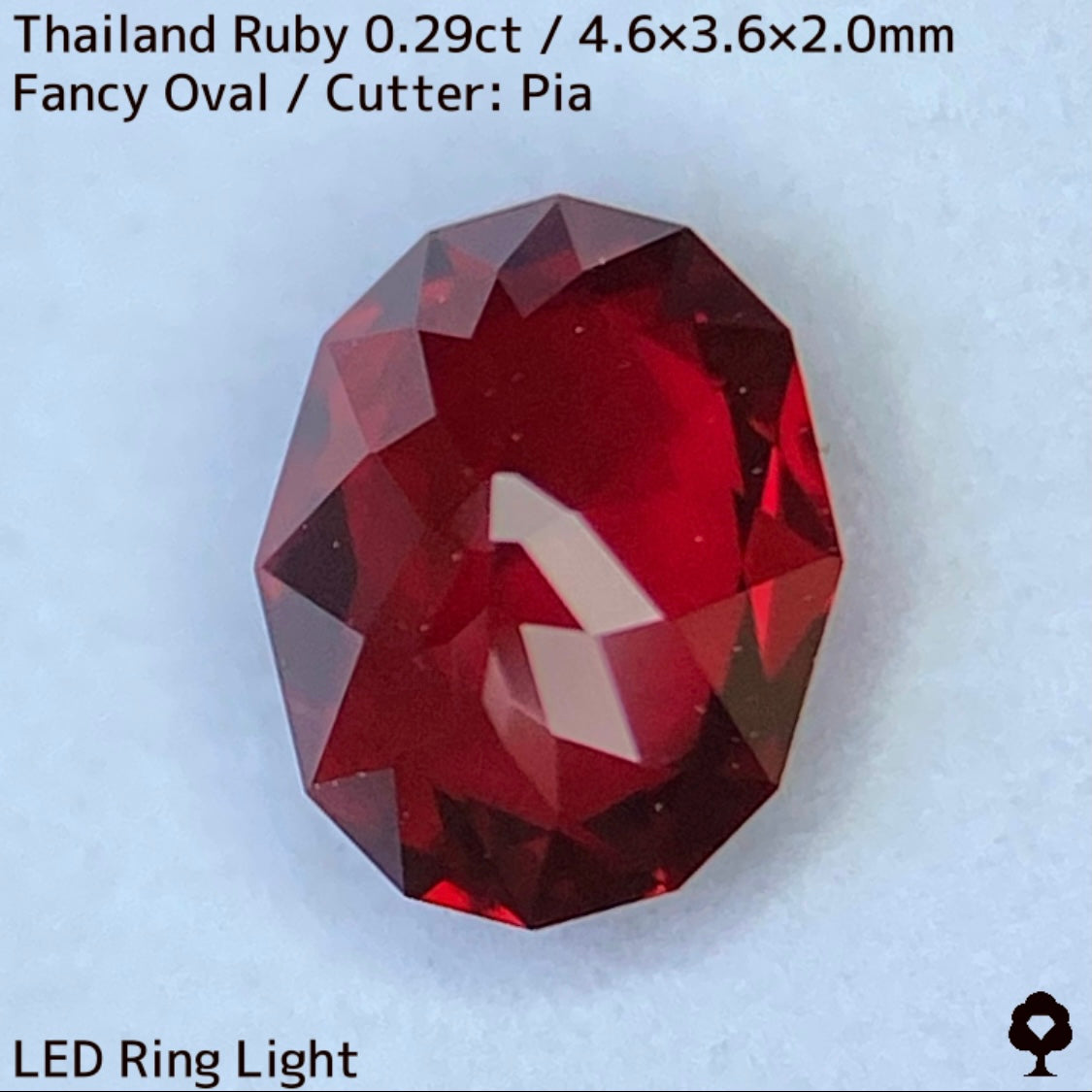 【お客さま専用】タイ産ルビー0.29ct