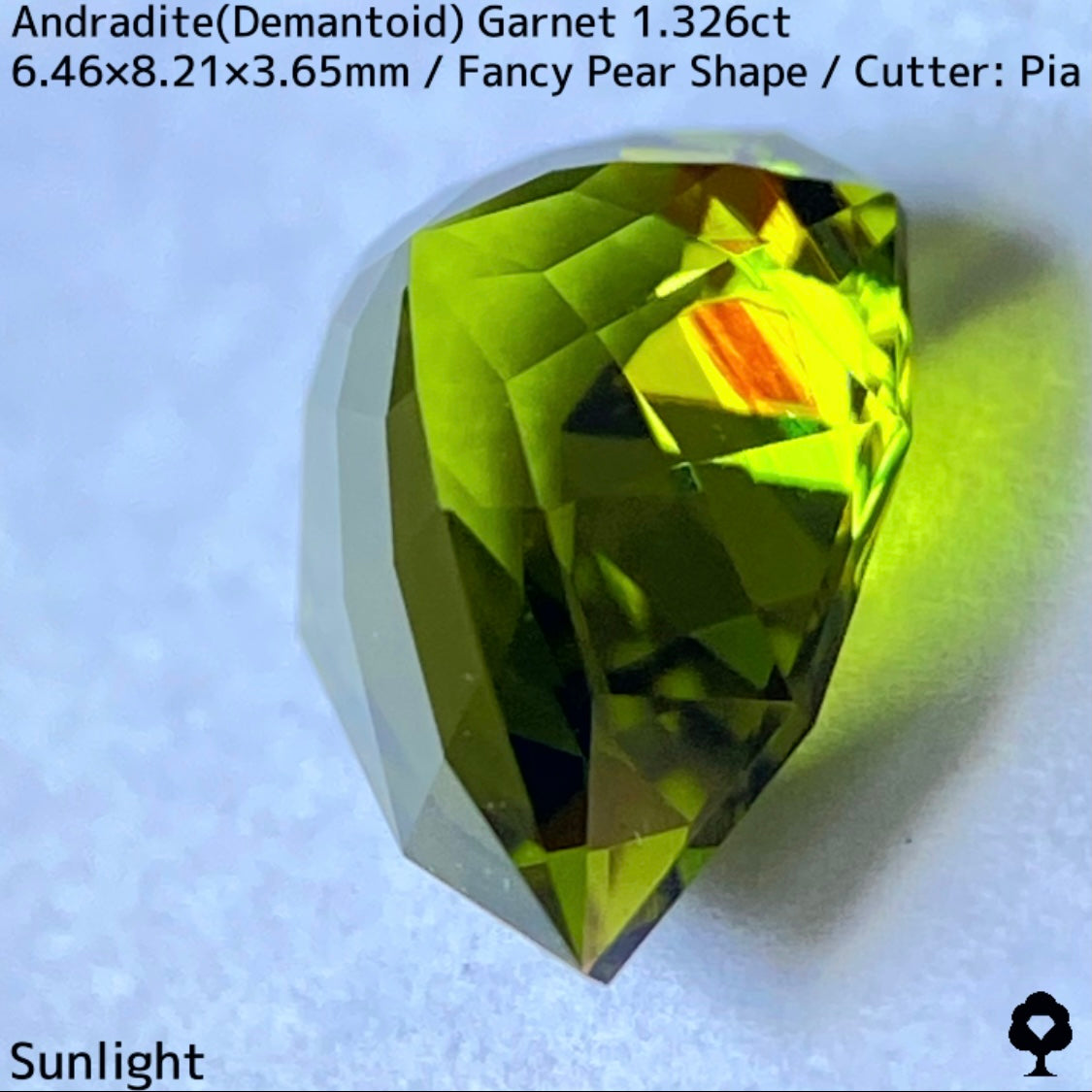 アンドラダイト(デマントイド)ガーネット1.326ct