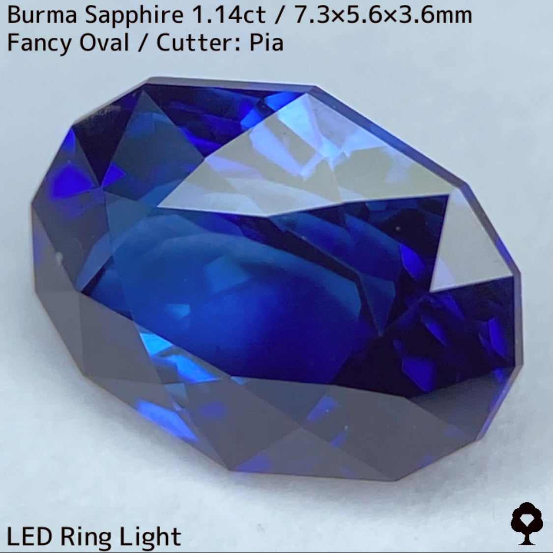 【GW特別夢企画★ご購入金額と同額のまほチケ贈呈】ビルマ産サファイア1.149ct