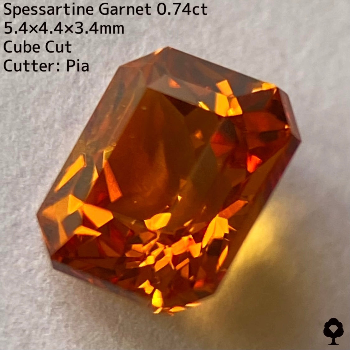 【お客さま専用】スペサタイトガーネット0.74ct★色変カメレオン猛者プライス