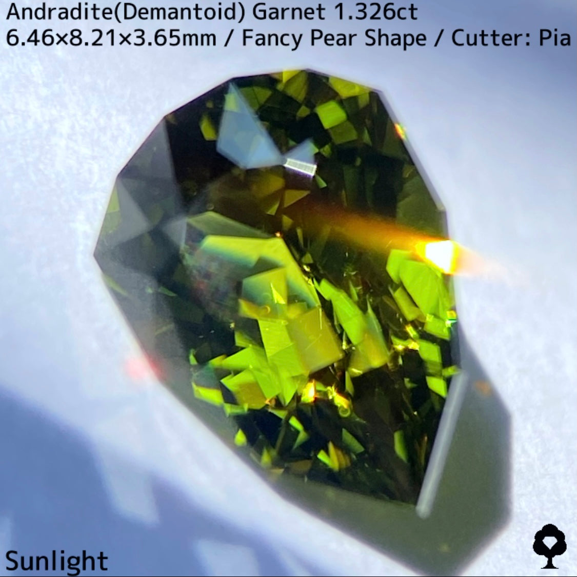 アンドラダイト(デマントイド)ガーネット1.326ct