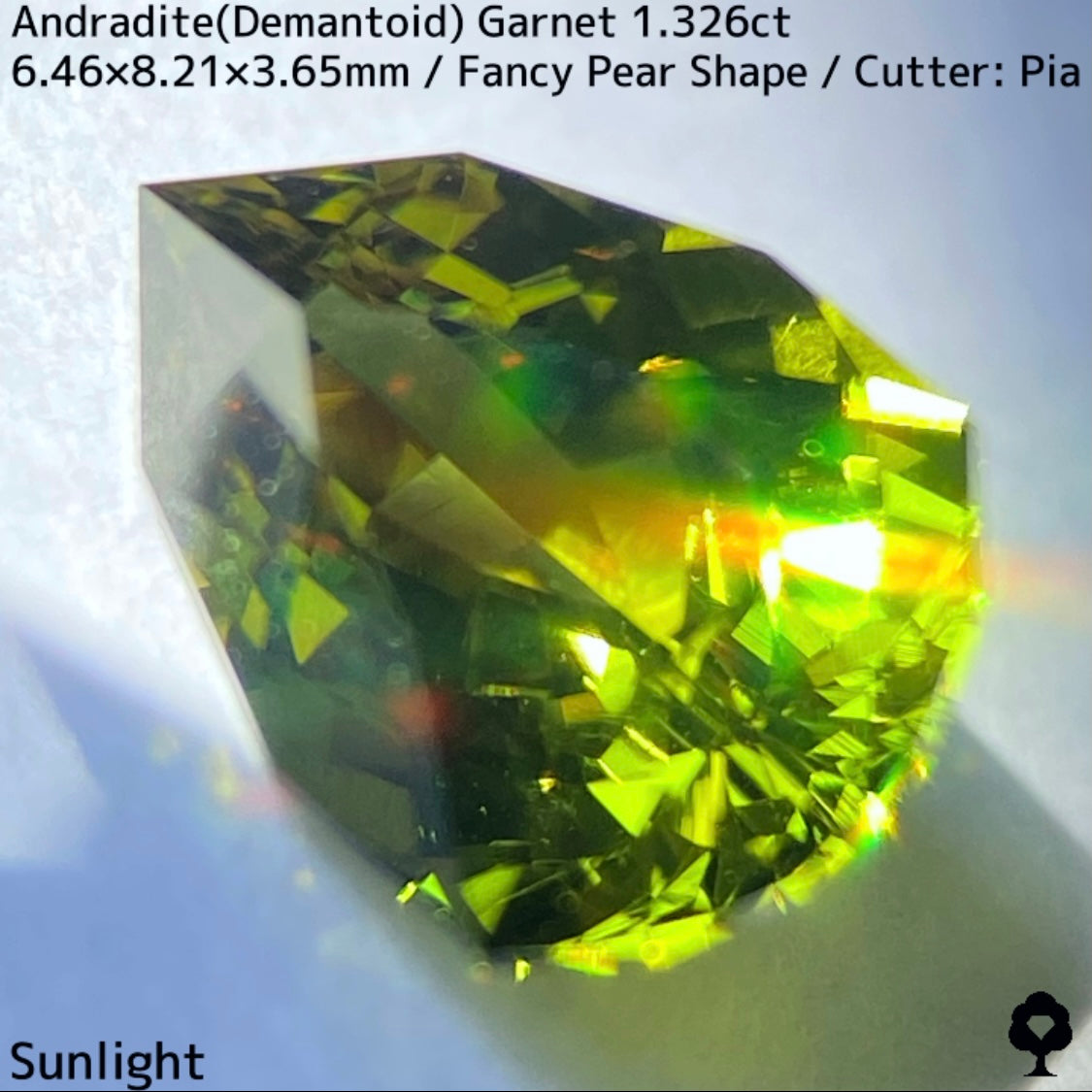 アンドラダイト(デマントイド)ガーネット1.326ct