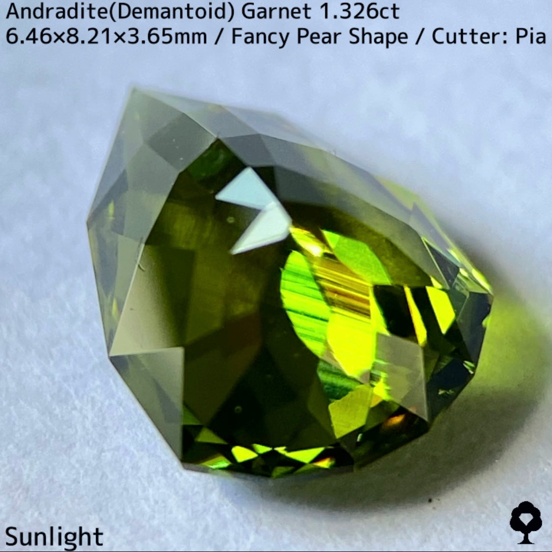 アンドラダイト(デマントイド)ガーネット1.326ct