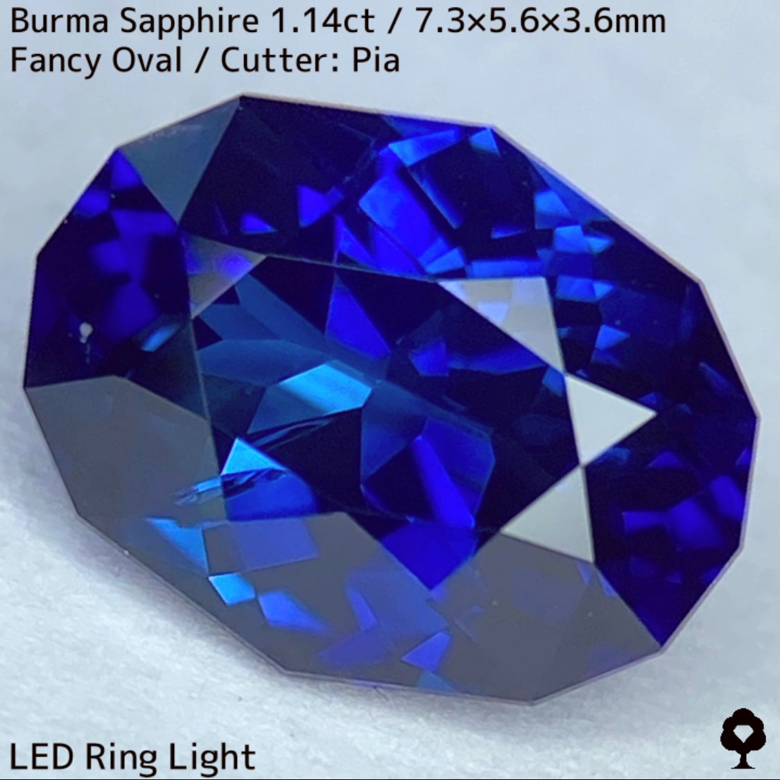 【GW特別夢企画★ご購入金額と同額のまほチケ贈呈】ビルマ産サファイア1.149ct