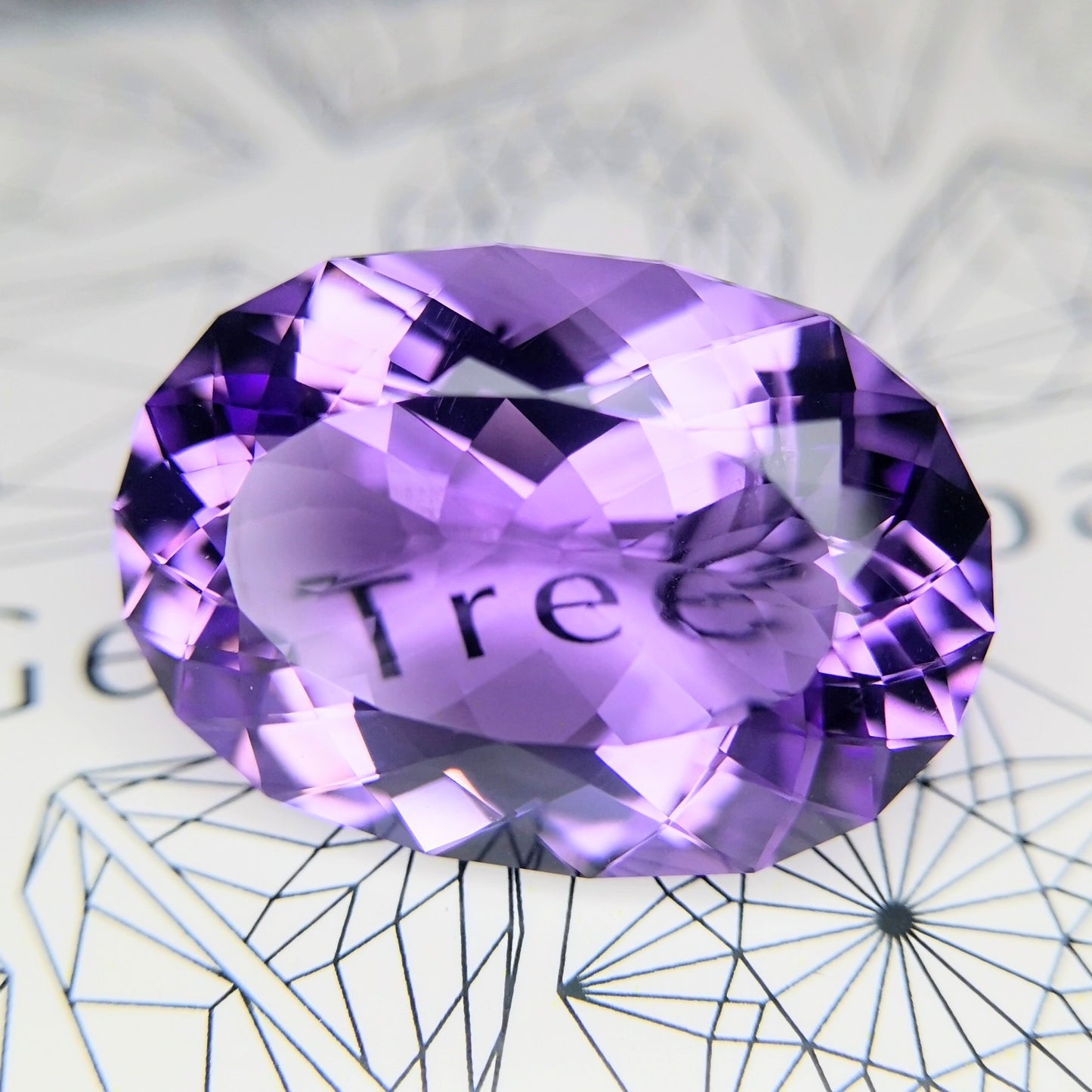 アメジスト17.68ct★上品な色合いが美しい煌めき抜群の大粒美結晶