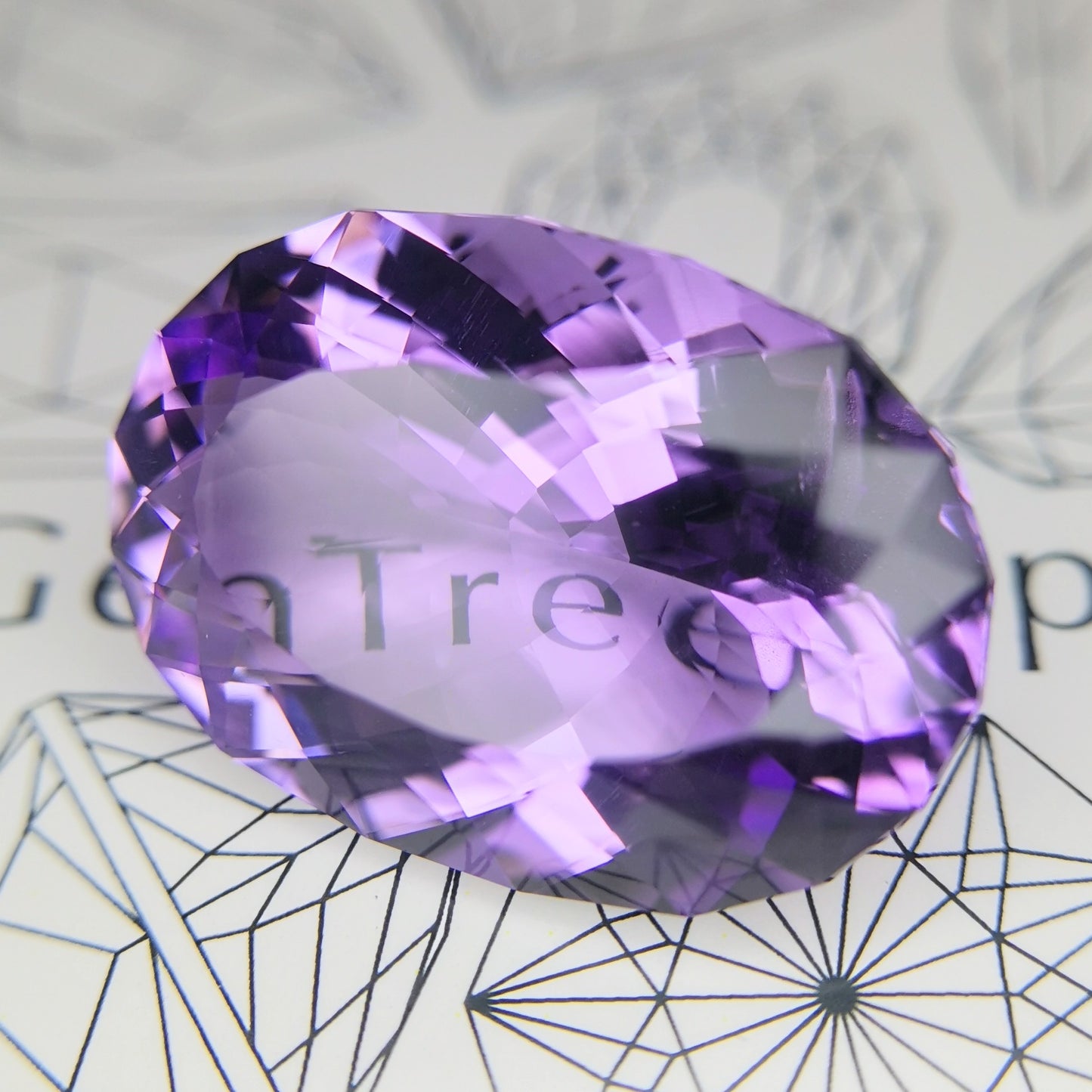 アメジスト17.68ct★上品な色合いが美しい煌めき抜群の大粒美結晶