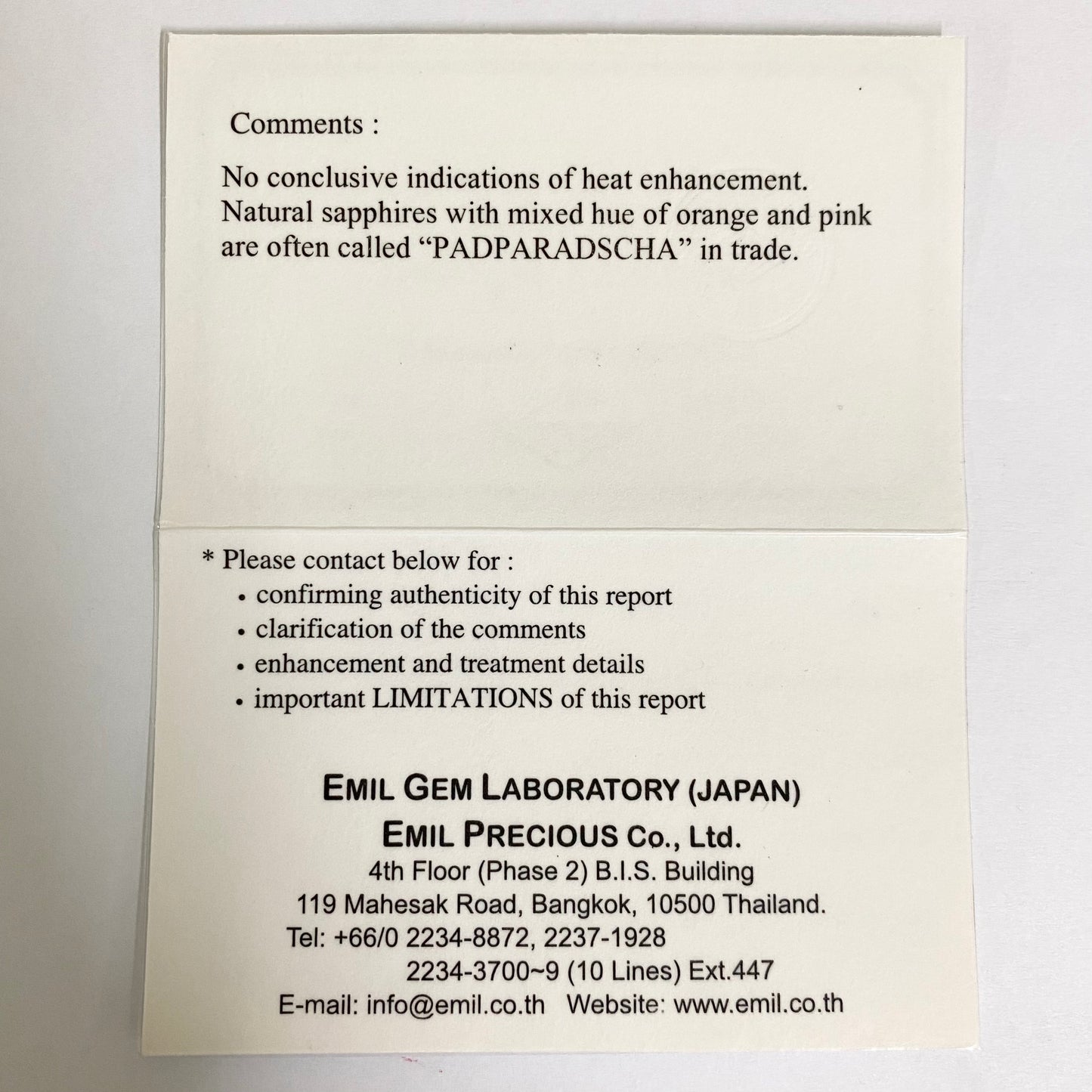 非加熱パパラチァサファイア1.595ct★探しても見つからない1.5ctアップのオレンジ系美色ヴィンテージ作品