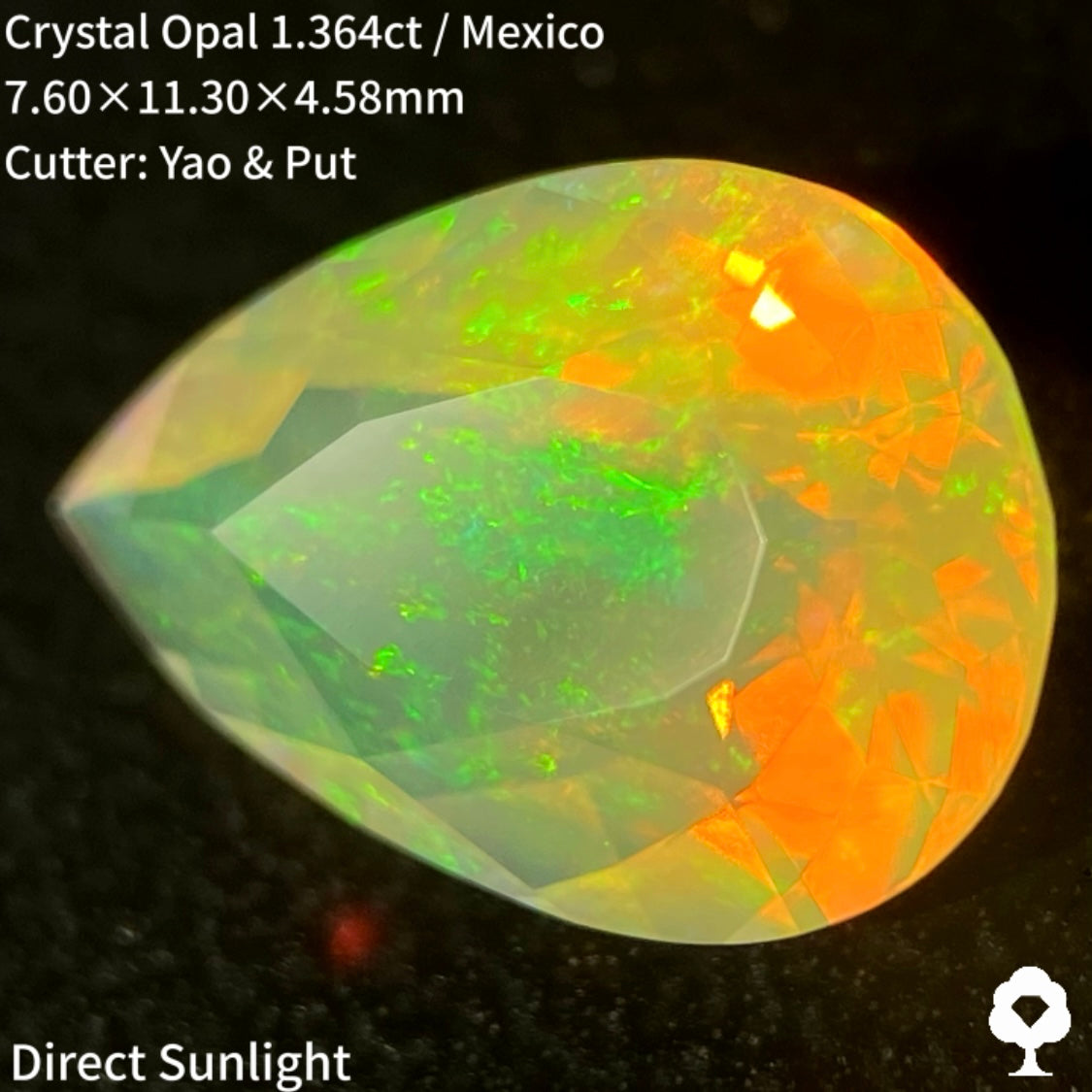 ねぼ様専用】メキシコオパール1.6ct、他３点-