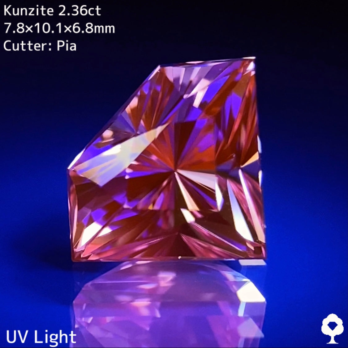 【1,500人記念ライブ/お客様専用】クンツァイト2.36ct (ZB2枚使用)