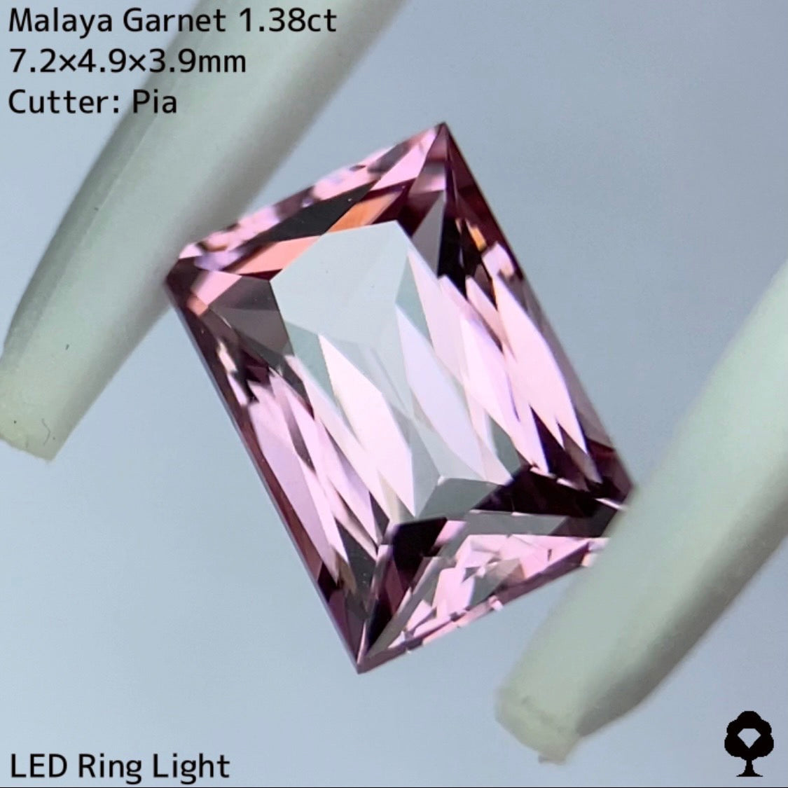 【チャットオークション御落札様専用】マラヤガーネット 1.38ct