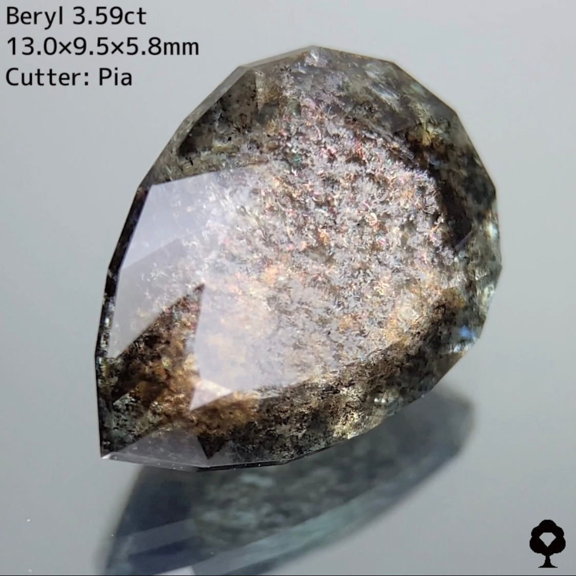 【プレゼントご当選者さま専用】ベリル(アクアマリンサンストーン)3.59ct. 2023年5月プレキャン