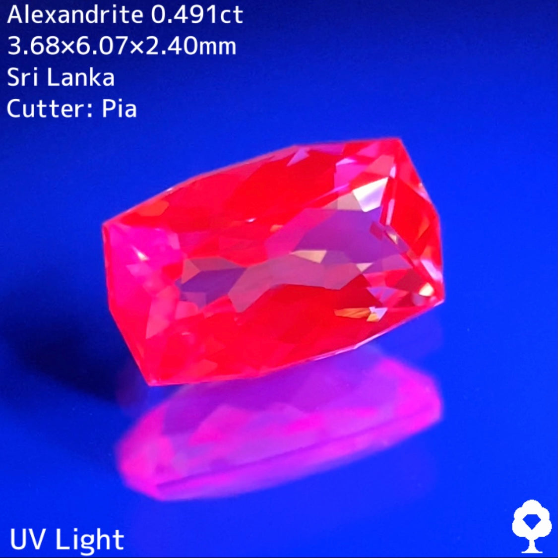 【お客さま専用】アレキサンドライト 0.491ct★お問合せ特別価格★