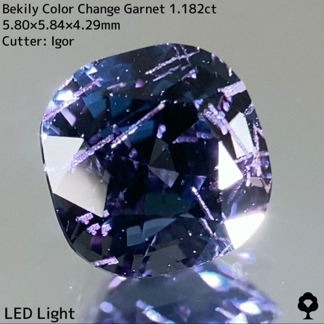 【GW限定出品5/7(日)】ベキリーカラーチェンジガーネット 1.182ct