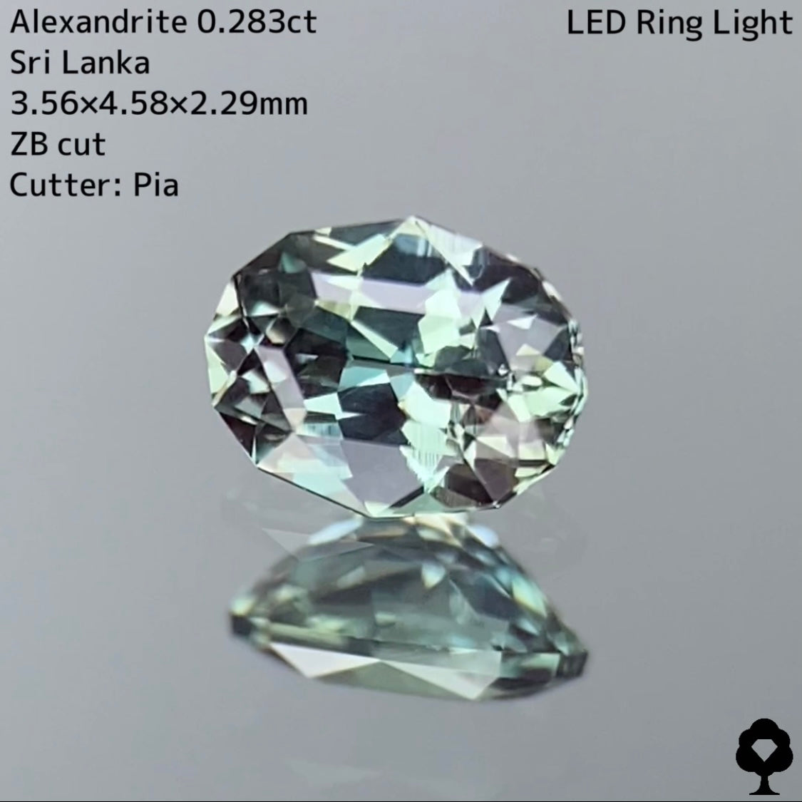 【6月プレキャン当選者さま専用ページ】アレキサンドライト0.283ct