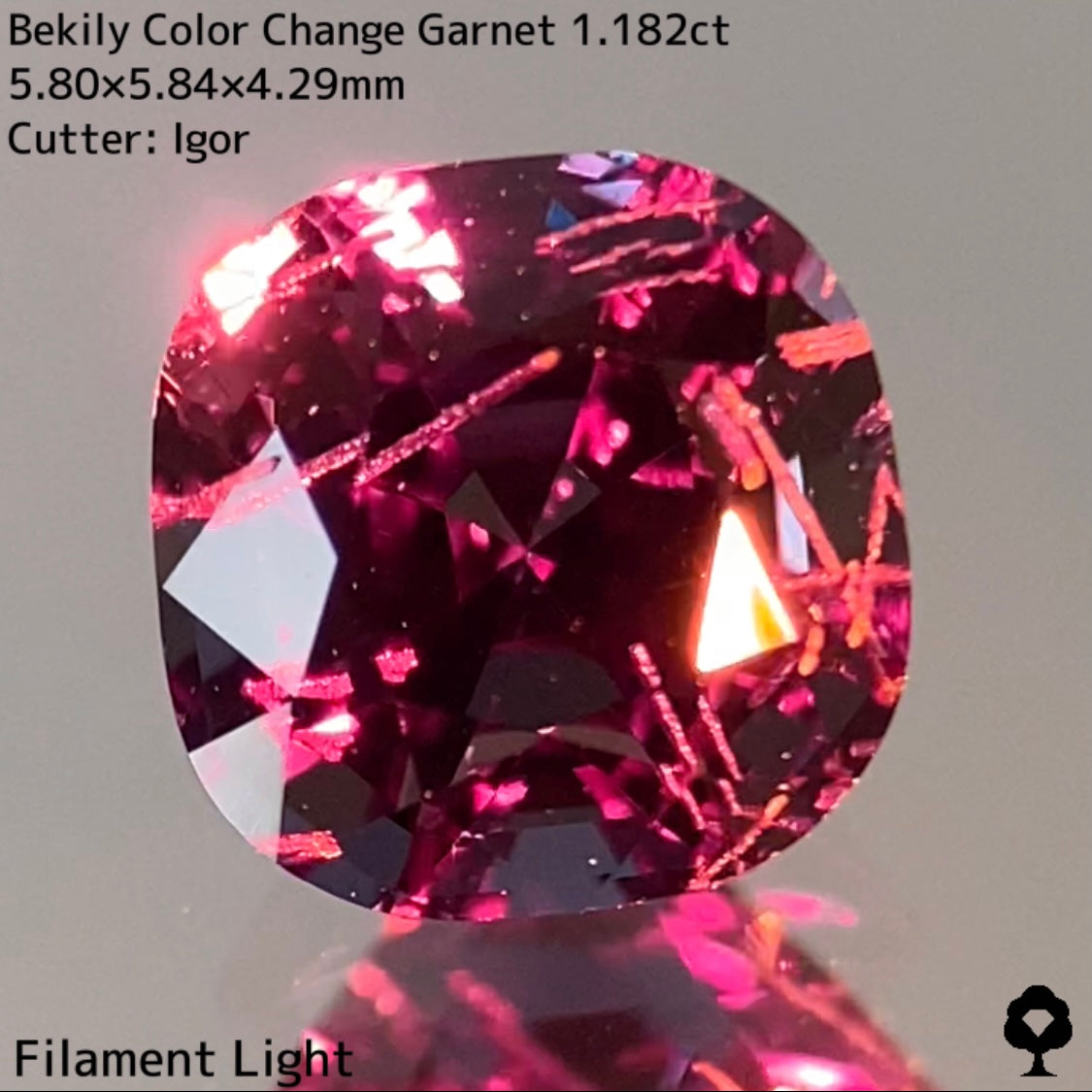 【GW限定出品5/7(日)】ベキリーカラーチェンジガーネット 1.182ct