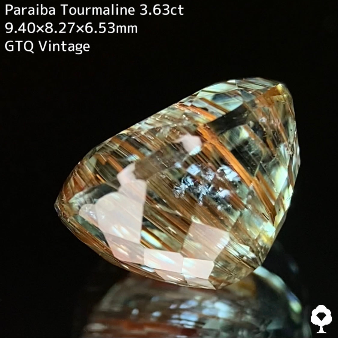 面白さの詰まった可愛さもある希少石★パライバトルマリン3.63ct