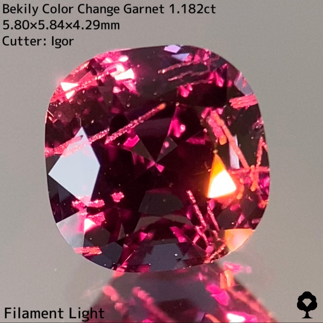 【GW限定出品5/7(日)】ベキリーカラーチェンジガーネット 1.182ct