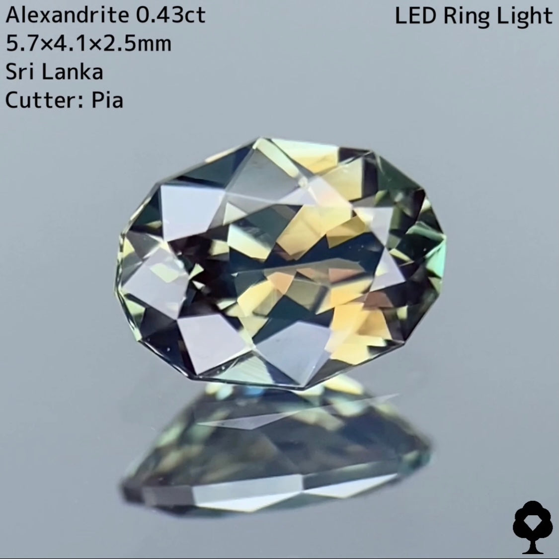 【お客さま専用】アレキサンドライト 0.43ct★お問い合わせ特別価格★