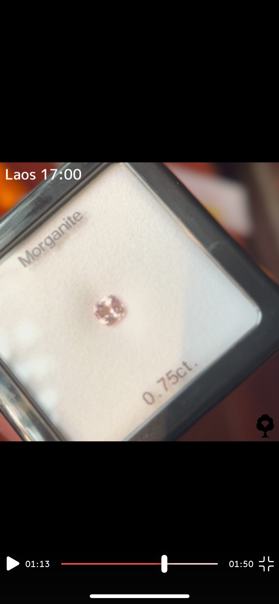 5/20までYT動画高評価20のため20%OFF★柔らかなピンクがエレガントカットによってキラキラの仕上がり★モルガナイト0.75ct