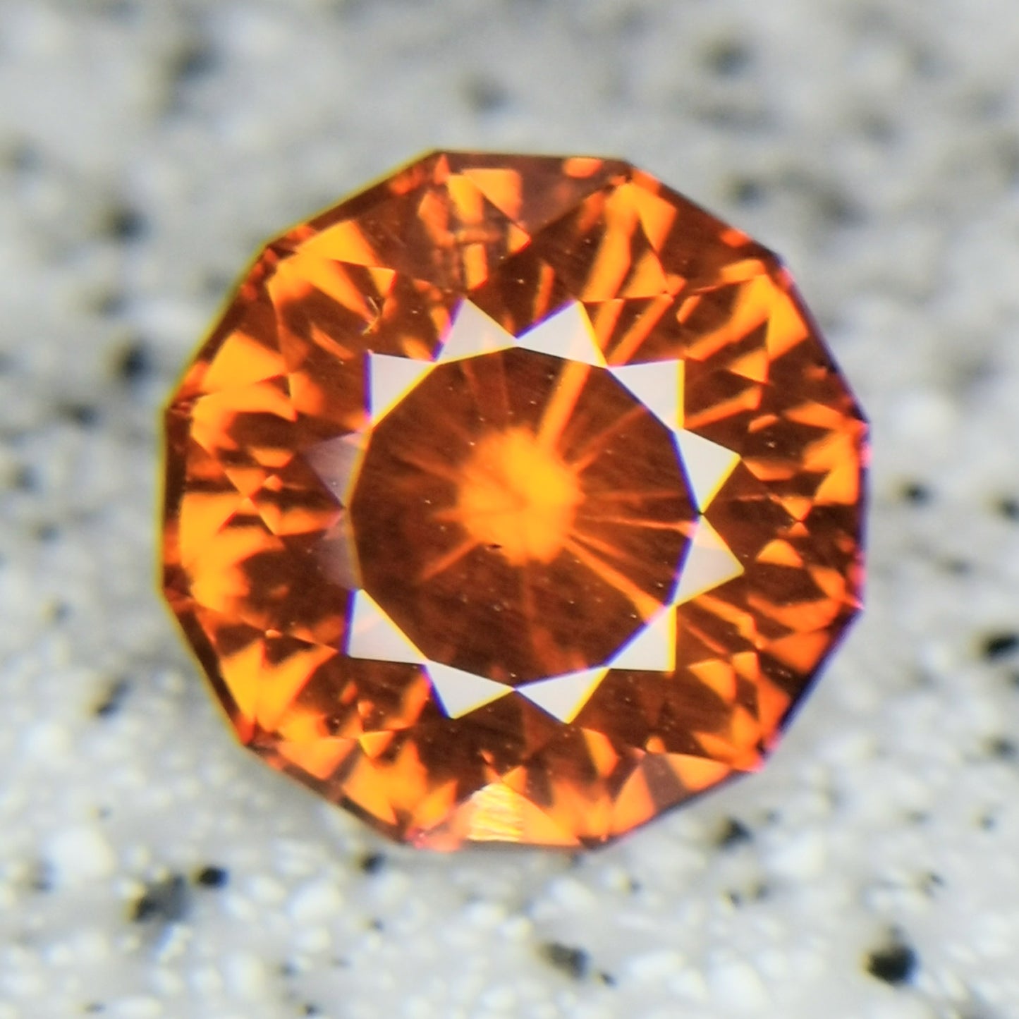 【お客さま専用】スペサタイト 3.072ct★柔らかな雰囲気からナリカーカットによる秒針の煌めき放つ