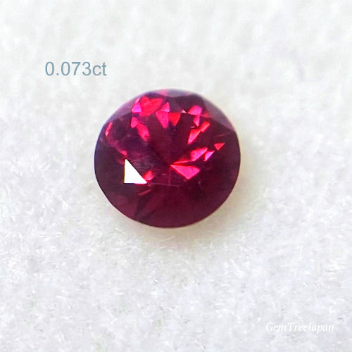 超貴重な“ビルマ産ピジョンブラッドルビー”2pcセット❤️0.073ct/0.074ct★ピアっちゃん作品