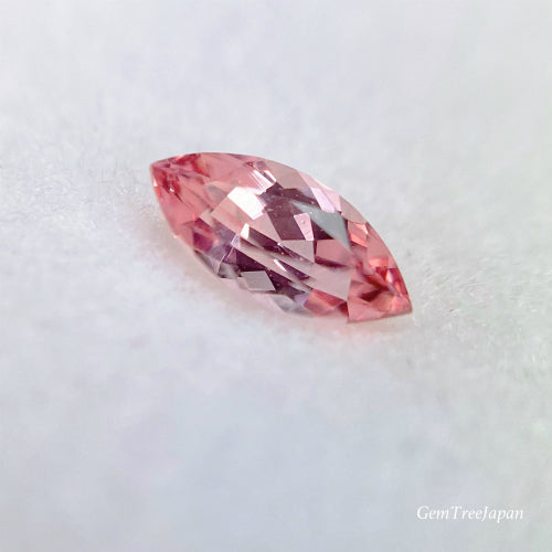 ピンクグループ❸♡非加熱パパラチァサファイア0.097ct✨ピアッちゃん作品