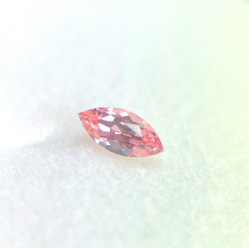 ピンクグループ❸♡非加熱パパラチァサファイア0.097ct✨ピアッちゃん作品
