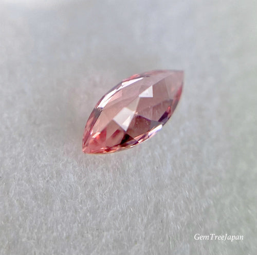 ピンクグループ❸♡非加熱パパラチァサファイア0.097ct✨ピアッちゃん作品