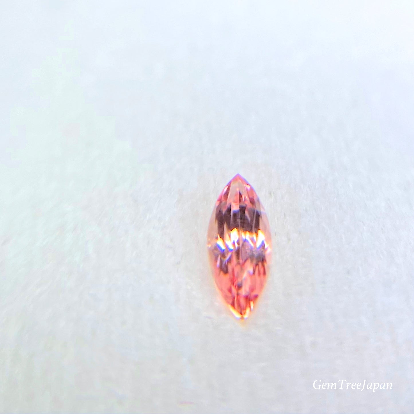 これぞ!ザ・パパラチァ❣️本色グループ❸♡非加熱パパラチァサファイア0.091ct✨ピアッちゃん作品