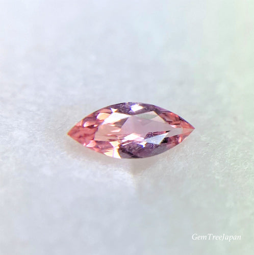 ピンクグループ❶♡非加熱パパラチァサファイア0.074ct✨ピアッちゃん作品【9月はサファイア月間】