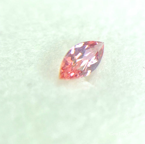 ピンクグループ❶♡非加熱パパラチァサファイア0.074ct✨ピアッちゃん作品【9月はサファイア月間】
