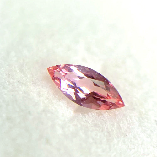 ピンクグループ❶♡非加熱パパラチァサファイア0.074ct✨ピアッちゃん作品【9月はサファイア月間】