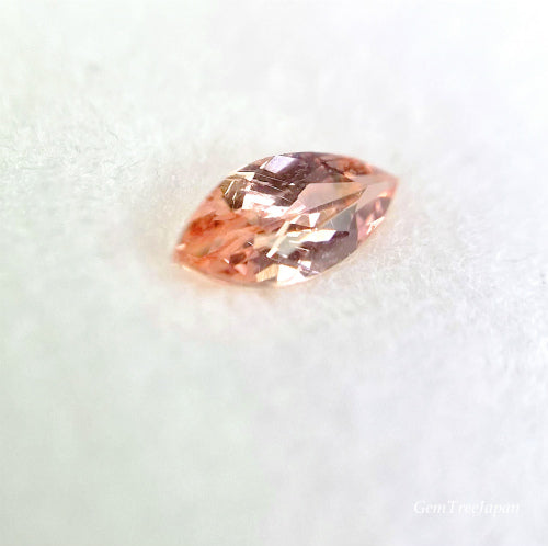 オレンジピンクグループ❷♡非加熱パパラチァサファイア0.103ct✨ピアッちゃん作品