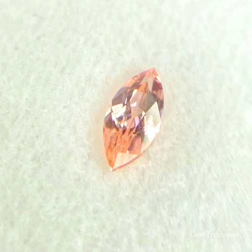 オレンジピンクグループ❷♡非加熱パパラチァサファイア0.103ct✨ピアッちゃん作品
