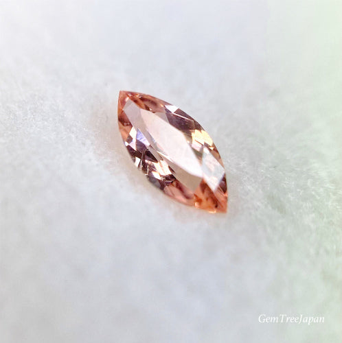 オレンジピンクグループ❷♡非加熱パパラチァサファイア0.103ct✨ピアッちゃん作品