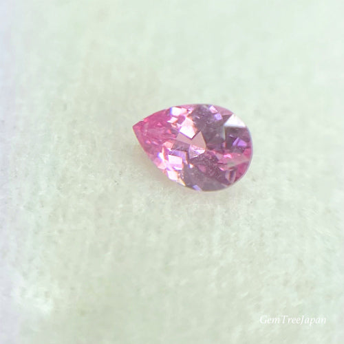 青みピンクグループ❷♡非加熱パパラチァサファイア0.134ct✨ピアッちゃん作品