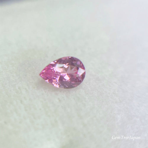 青みピンクグループ❷♡非加熱パパラチァサファイア0.134ct✨ピアッちゃん作品