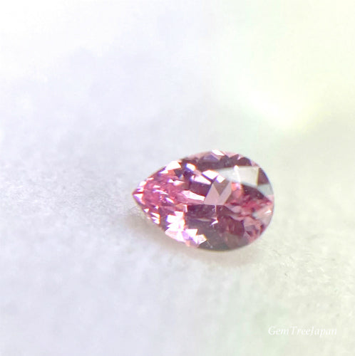 青みピンクグループ❸♡非加熱パパラチァサファイア0.155ct✨ピアッちゃん作品