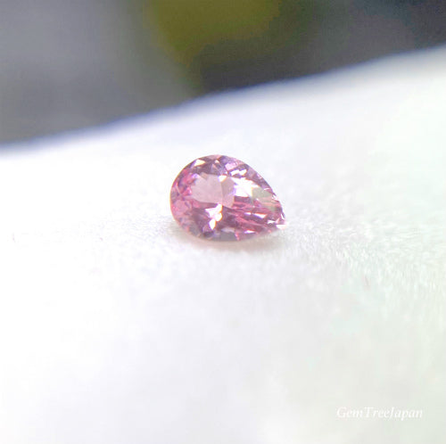 青みピンクグループ❸♡非加熱パパラチァサファイア0.155ct✨ピアッちゃん作品