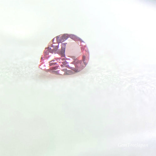 青みピンクグループ❸♡非加熱パパラチァサファイア0.155ct✨ピアッちゃん作品
