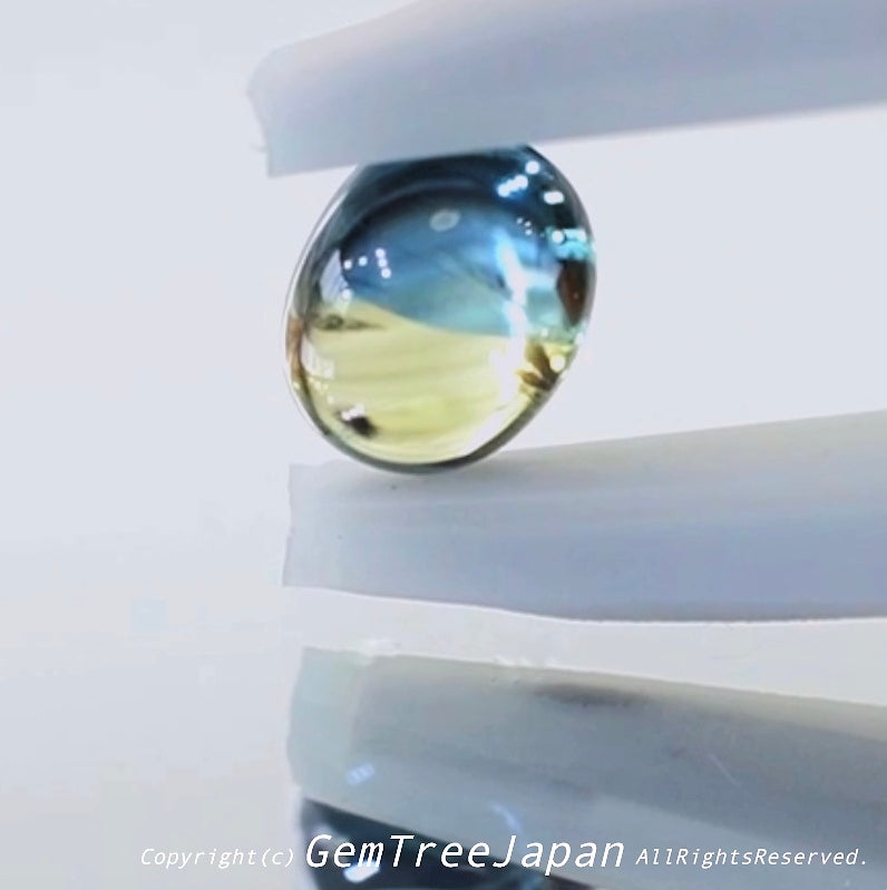 夏を感じる❤︎バイカラーサファイア 0.284ct✨吉村作品👍突如開催❗️GTJ名物【HPオークション】こちらはクーポンはごめんなさい🙏