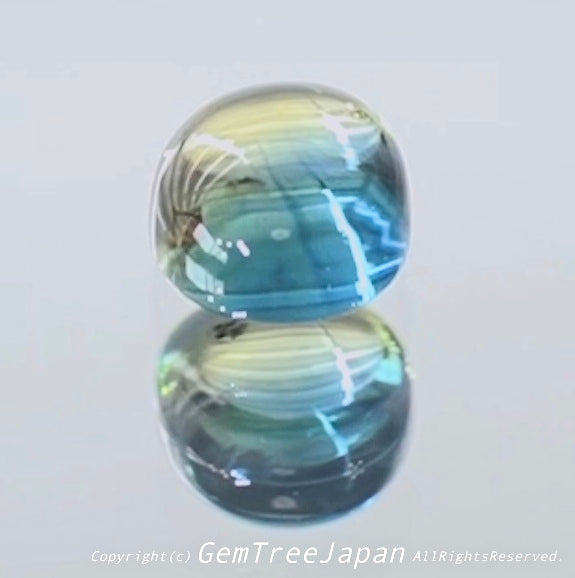 夏を感じる❤︎バイカラーサファイア 0.284ct✨吉村作品👍突如開催❗️GTJ名物【HPオークション】こちらはクーポンはごめんなさい🙏