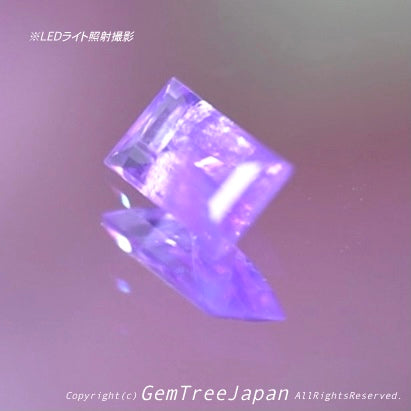 激レア“バイカラー”非加熱カシミールサファイア0.350ct💎ピアッちゃん作品