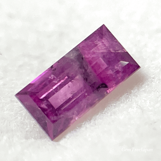 ❤️雰囲気抜群!バゲッド非加熱カシミールサファイア0.367ct✨ピアッちゃん作品💎3つ揃えばRGB❣️GTCから勝手に【HPオークション】💖こちらはクーポンはごめんなさい🙏