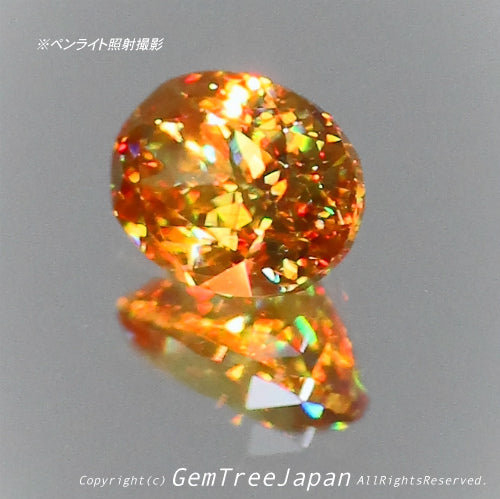 夏休み特価➕今日だけ花火割❗️(3/18)マダガスカル産スフェーン0.37ct✨ GemTreeJapan花火大会🎇 ピアっちゃん作品💎
