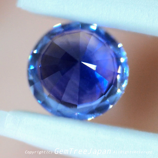 美品👍スリランカ産コーンフラワーブルーサファイア0.416ct 💎ピアッちゃん作品