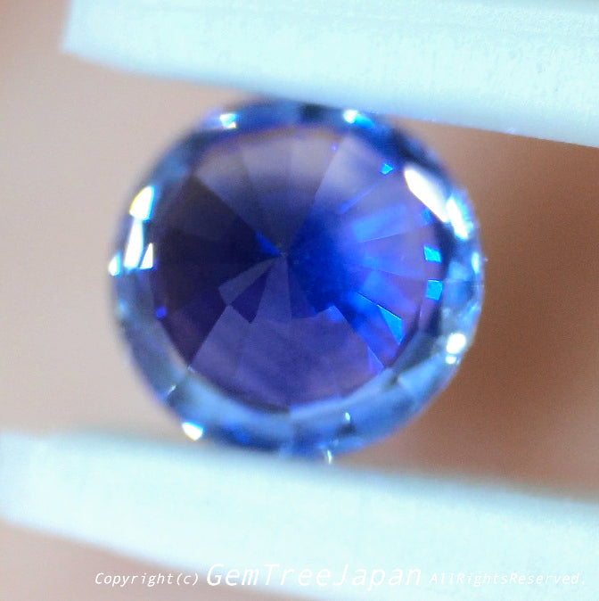 美品👍スリランカ産コーンフラワーブルーサファイア0.416ct 💎ピアッちゃん作品